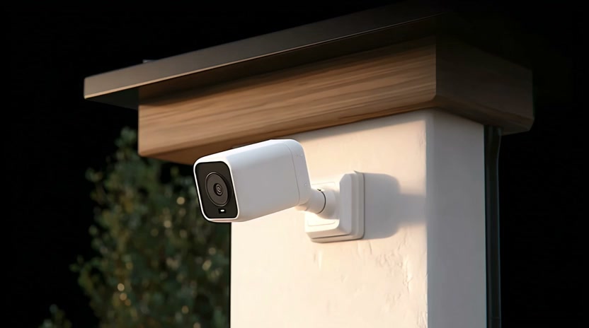 Outdoor Pillar Security Camera